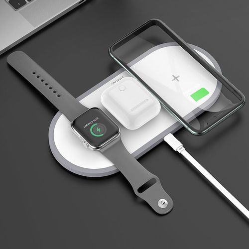 HOCO CW24 3IN1 WIRELESS CHARGER WHITE na Arena.pl