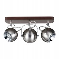 KINKIET SPOT LIGHT BALL WOOD BRĄZOWY 5131376