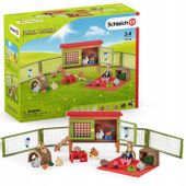Schleich Piknik ze Zwierzętami Królik Kotek Świnka Morska Oryginalny Zestaw