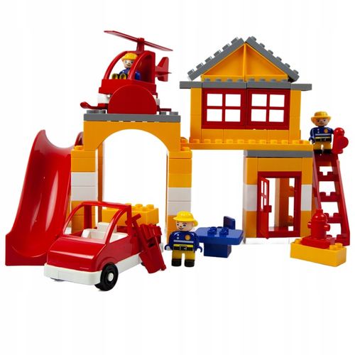 KLOCKI DLA DZIECI UNICO STRAŻ POŻARNA KONSTRUKCYJNE 96 ELEMENTÓW na Arena.pl