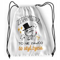 Plecak Zegarmistrza Sportowy Szkolny Worek Torba Z Nadrukiem Ze Zdjęciem