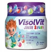 VISOLVIT JUNIOR ŻELKI WITAMINY DLA DZIECI 50 SZTUK