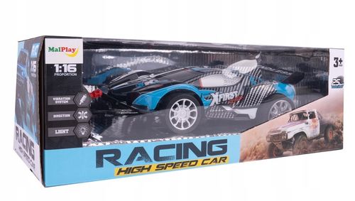 SAMOCHÓD WYŚCIGOWY AUTO KASKADER ŁADOWARKA ZDALNIE STEROWANY WYSCIGÓWKA USB na Arena.pl