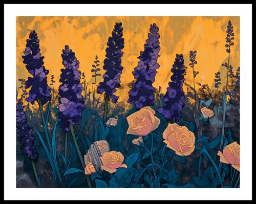 Plakat 65x50cm Złoty Ogród na Arena.pl
