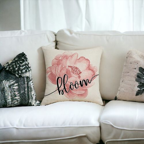 poszewka na poduszkę 45 x 45 cm motyw wiosenny boho pod131 na Arena.pl