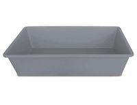 Solidna kuweta dla kota w klasycznym stylu Zolux toaleta 50x35x12cm szara