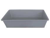 Solidna kuweta dla kota w klasycznym stylu Zolux toaleta 50x35x12cm szara