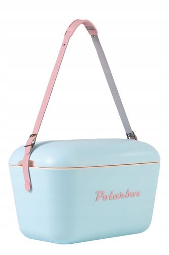 Lodówka turystyczna POLARBOX błękit + pudrowy 20L na Arena.pl