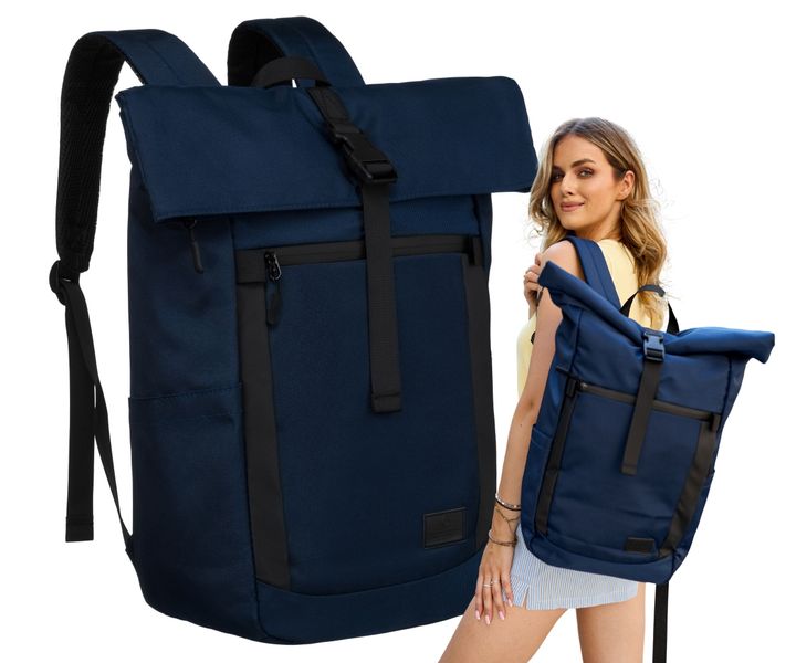 plecak miejski ptn rio-9084 navy zdjęcie 1