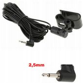 MIKROFON ZEWNĘTRZNY WTYK 2,5mm DO RADIA LAPTOPA JVC PIONEER SONY MOTOROLA