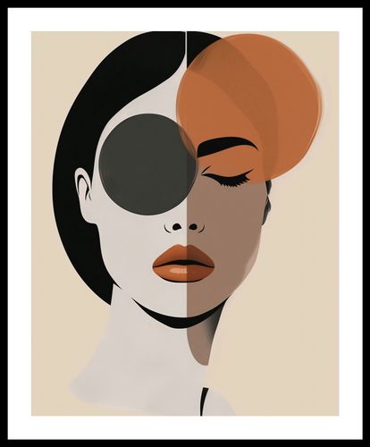 Plakat 40x50cm Dwie Strony Piękna na Arena.pl