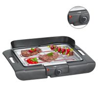 Tradycyjny grill elektryczny Clatronic BQ 3507 czarny 2000 W