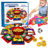 GRA ZRĘCZNOŚCIOWA RODZINNA LOGICZNA OBROTOWE PUZZLE KOSTKA WESOŁE ZWIERZAKI