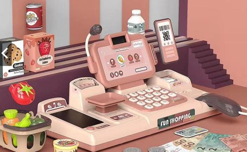 INTERAKTYWNA KASA SKLEPOWA DLA DZIECI Z MIKROFONEM na Arena.pl