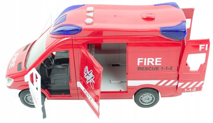 LT514 STRAŻ POŻARNA SAMOCHÓD WÓZ STRAŻACKI AUTO POJAZD NA NAPĘD zdjęcie 13