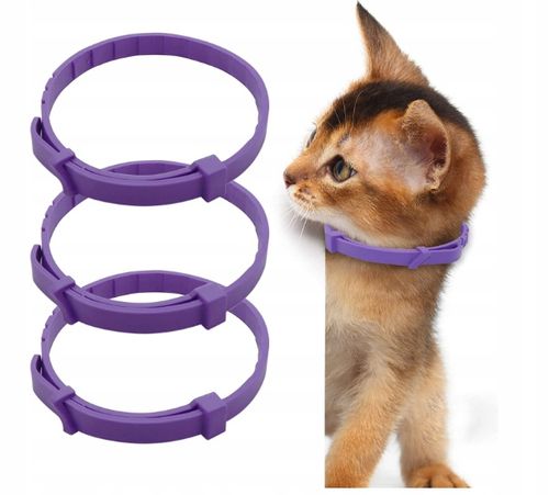 Obroża na pchły i kleszcze dla kota w wieku 8 miesięcy 32 CM na Arena.pl