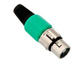 Gniazdo mikrofonowe XLR 3P na kabel