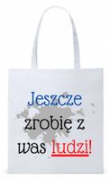 Dzień Nauczyciela Prezent Torba Eco Biała Shopper Z Nadrukiem Ze Zdjęciem