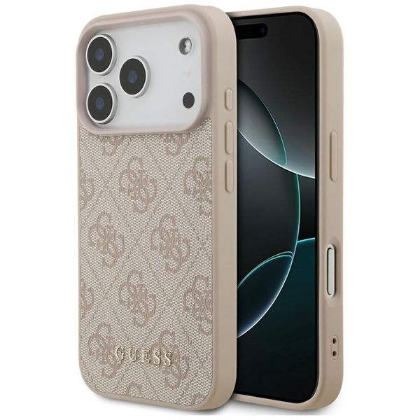 Etui Guess 4G Classic do iPhone 17 Pro różowy zdjęcie 1