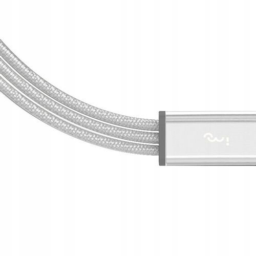 KABEL ŁADOWARKA 3w1 1.2m TYP-C Lightning USB-C 5A na Arena.pl