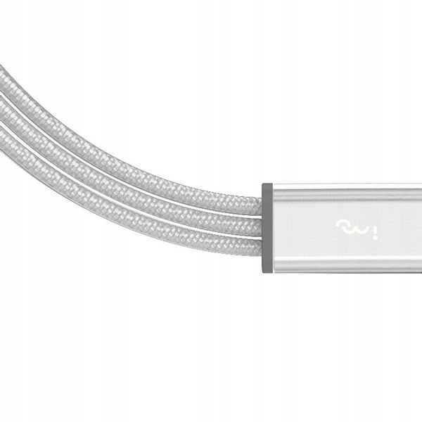 KABEL ŁADOWARKA 3w1 1.2m TYP-C Lightning USB-C 5A zdjęcie 6