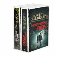 Pakiet Niespokojna krew / Serce jak smoła Robert Galbraith pseud JK Rowling