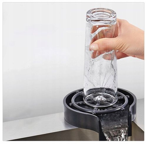 AUTOMATYCZNA MYJKA DO SZKLANEK KUBKÓW BUTELEK PŁUCZKA DO ZLEWU + GRATISY na Arena.pl