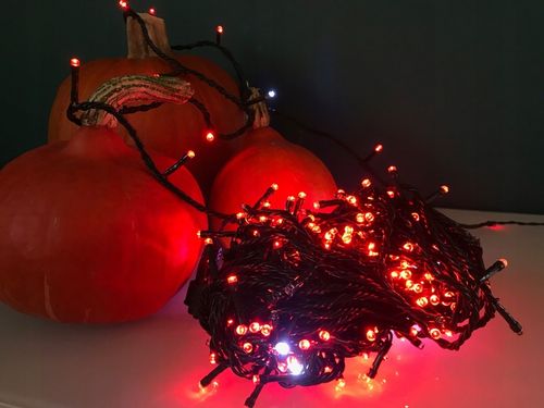 Lampki Choinkowe LED 100 Czerwone Flash IP44 Zewnętrzne Wewnętrzne na Arena.pl