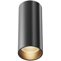 Ledowa lampa sufitowa Focus C056CL-L12B3K-W-D-B 12W podłużna czarna