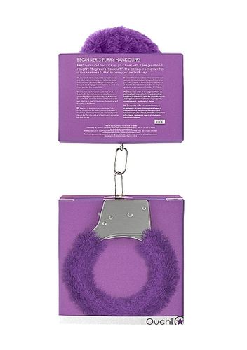 beginner""s handcuffs furry - purple na Arena.pl