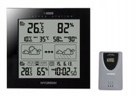 STACJA POGODOWA METEO DCF HIGROMETR HYUNDAI 2244 B