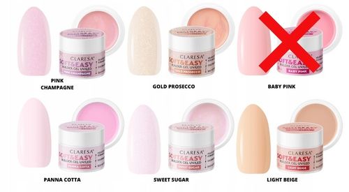 Claresa ŻEL BUDUJĄCY CLARESA SOFT & EASY BUILDER GEL NATURAL 45g na Arena.pl