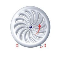KRATKA WENTYLACYJNA CATMIN 13,2CM TWORZYWO BIAŁA