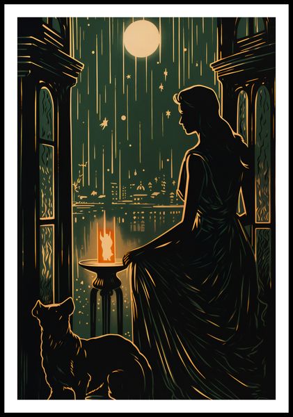 Plakat 67,5x100cm Nocne Szeptanie zdjęcie 3