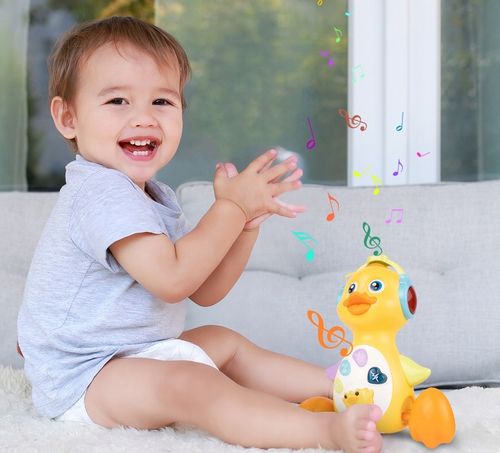 KACZUSZKA KACZKA INTERAKTYWNA EDUKACYJNA MUZYCZNA ŚPIEWA TAŃCZY CHODZI na Arena.pl