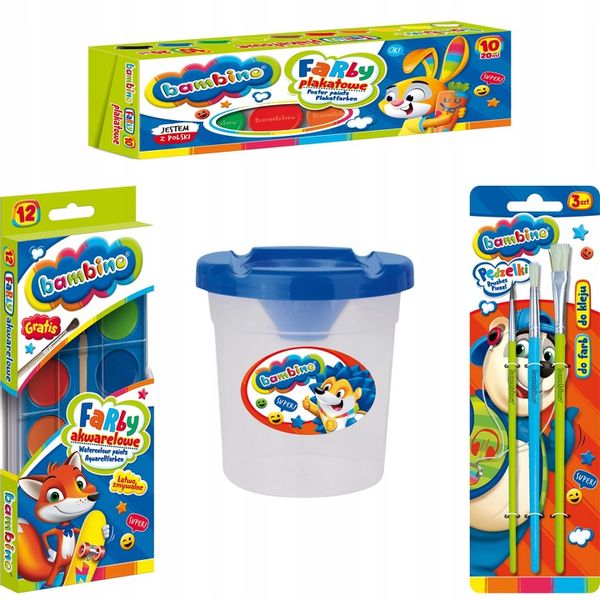 WYPRAWKA SZKOLNA BAMBINO XXL PREMIUM 20 ELEMENTÓW zdjęcie 4