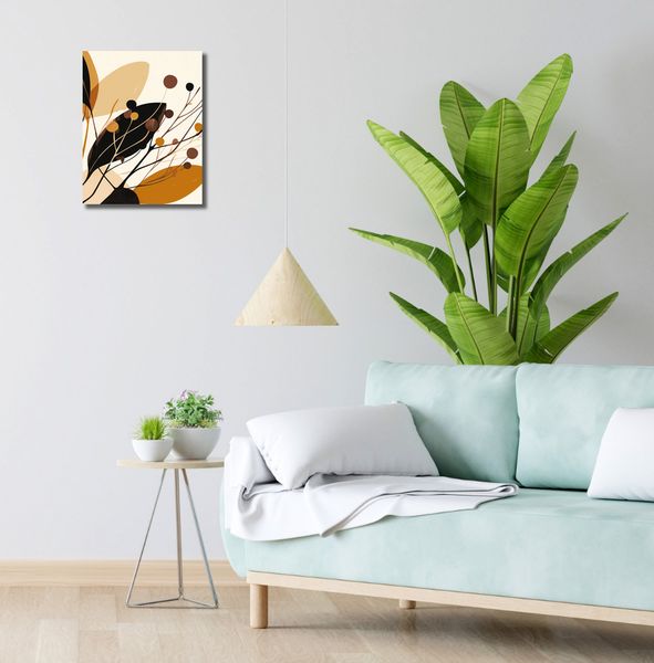 Obraz 30x40cm Jesienne Sylwety zdjęcie 2