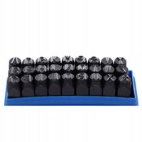 Numeratory znaczniki litery 27 sztuk alfabet 8mm KD11205