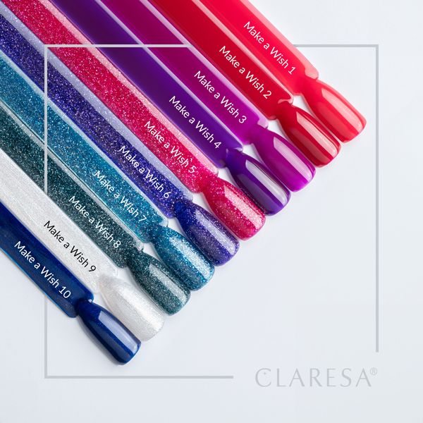 CLARESA Lakier hybrydowy MAKE A WISH 2 - 5g zdjęcie 2
