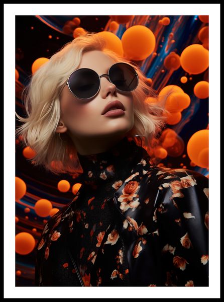 Plakat 50x70cm Galaktyczna Piękność zdjęcie 3