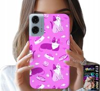 ETUI DO MOTOROLA G24 / G04 - LOVE CAT, WZORY Z KOTAMI KOTY, POKROWIEC