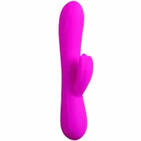 pretty love barrete silikonowy model intymny 30 trybow 210mm fioletowy