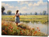 Obraz 90x70cm Wiejski Spokój