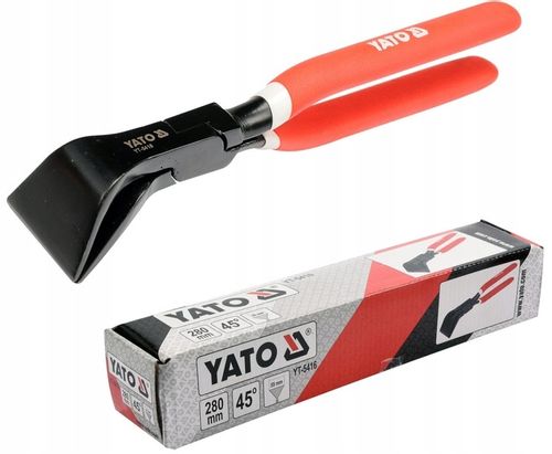 Kleszcze do gięcia blach - odgięte 45°,280mm YT-5416 na Arena.pl