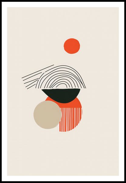 Plakat 61x91,5cm Centralne Słońce zdjęcie 3