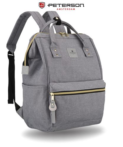 plecak materiałowy ptn alfa-5288 gray na Arena.pl