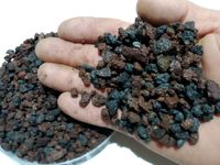 LAWA WULKANICZNA BRĄZ-CZERWIEŃ PODŁOŻE ŻWIREK DO AKWARIUM DNO 2-8 mm 25 kg