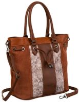 torebka damska 6885-5 cognack
