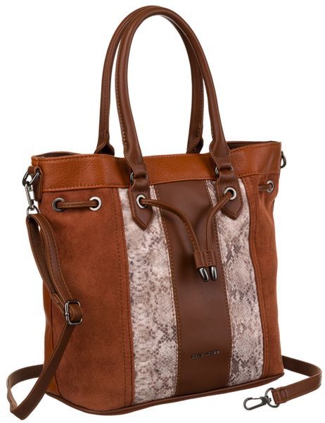 torebka damska 6885-5 cognack zdjęcie 1