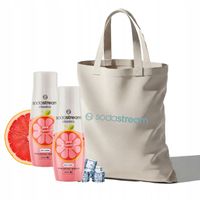 Zestaw Syrop koncentrat Soda Stream PINK GRAPEFRUIT 2x440ml + Torba GRATIS